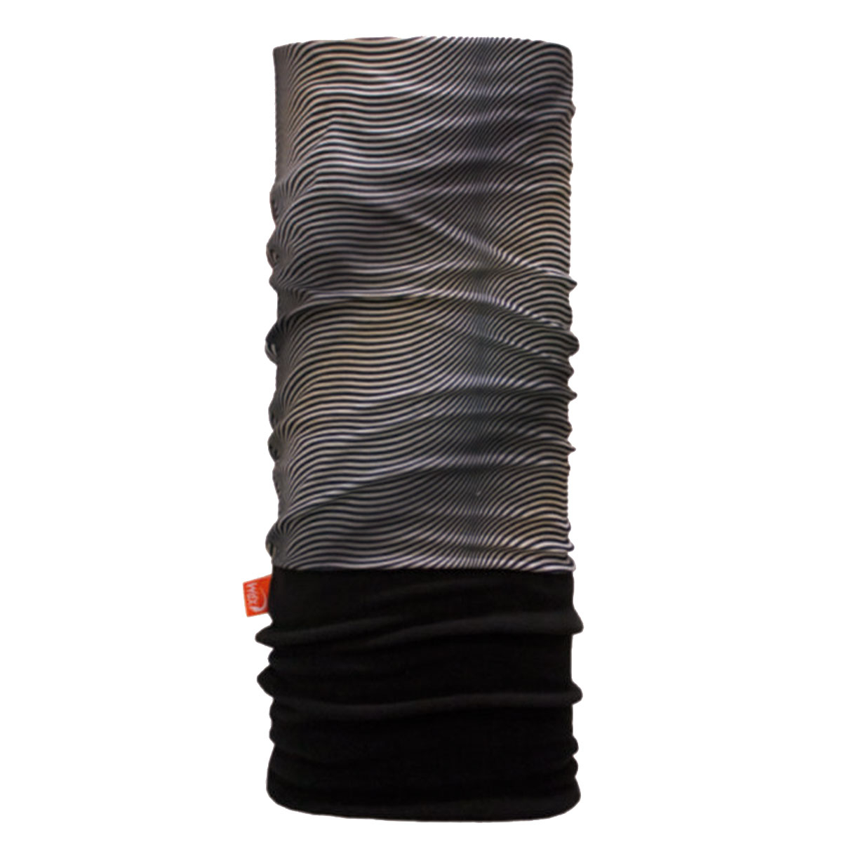 دستمال سر و گردن ویند اکستریم مدل POLARWIND BLACK WAVES
