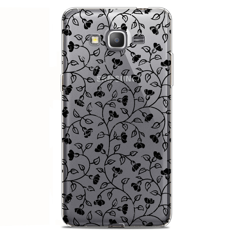 کاور مگافون طرح گل مدل C42-B مناسب برای گوشی موبایل سامسونگ Galaxy Grand Prime / G530 