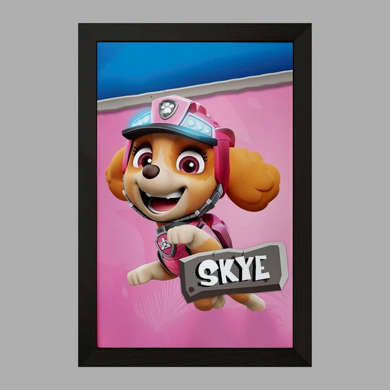 تابلو خندالو مدل انیمیشن سگ های نگهبان کد 26935