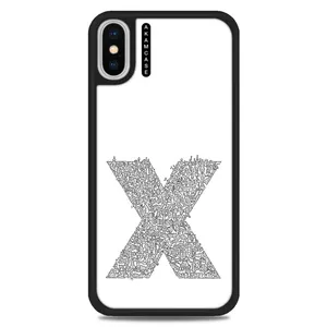 AKAM AMC-WAX-ALPHADOODLEBET-24 Cover For Apple iPhone X/Xs