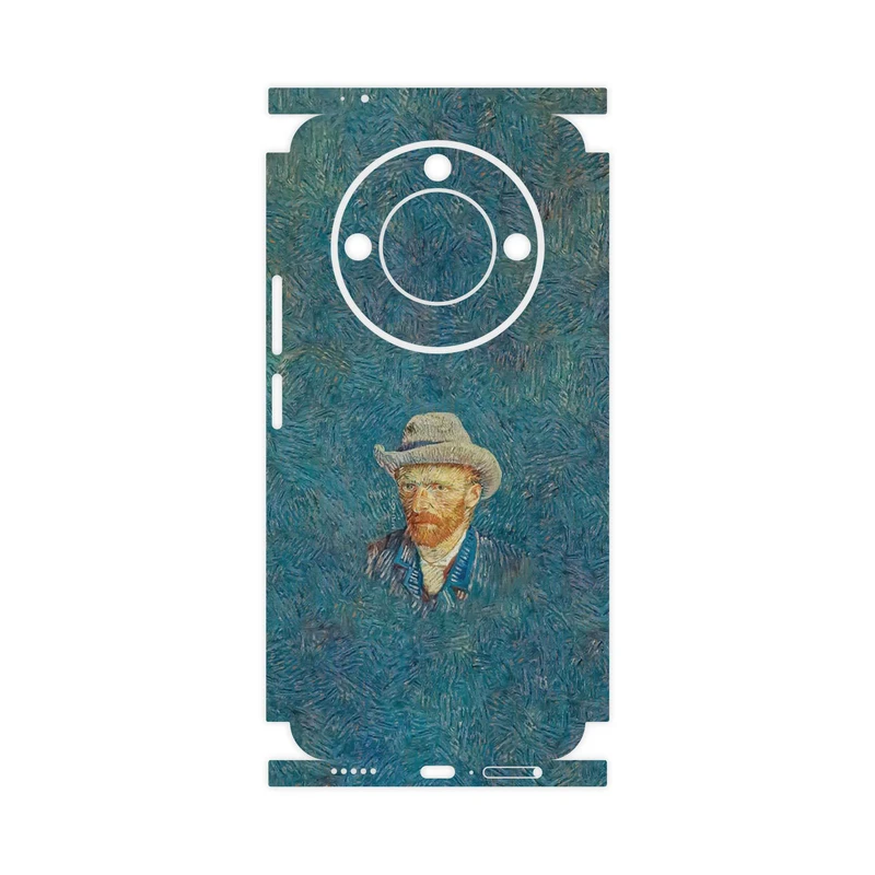 برچسب پوششی ماهوت مدل Self portrait with a gray felt hat-FullSkin مناسب برای گوشی موبایل آنر X9c Smart