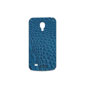 MAHOOT Blue-Crocodile-Leather Cover Sticker for Samsung Galaxy S4 mini