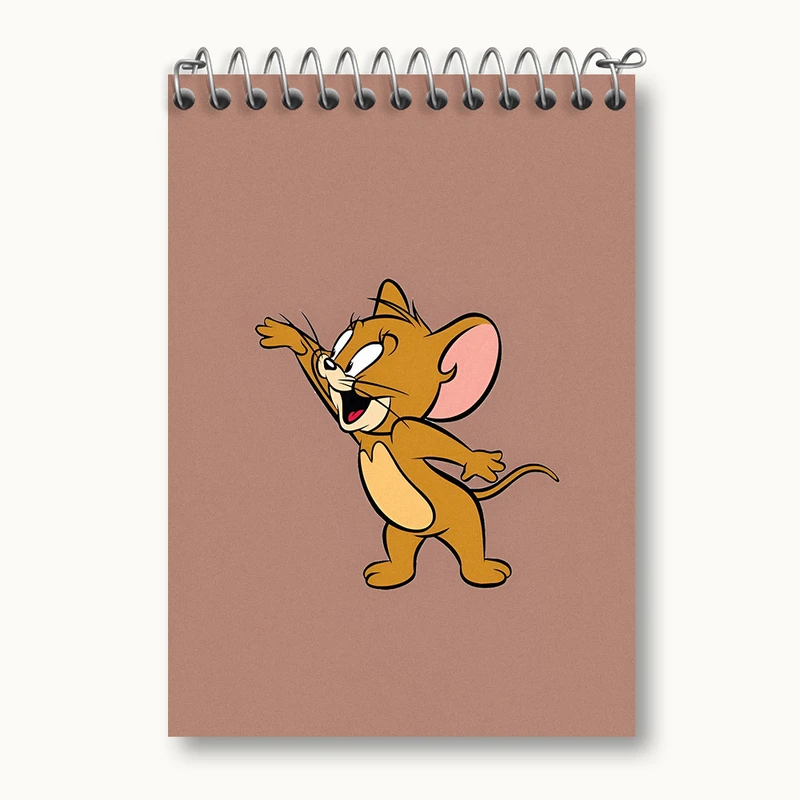 دفتر یادداشت 50 برگ خندالو طرح جری (Jerry) کد N2491