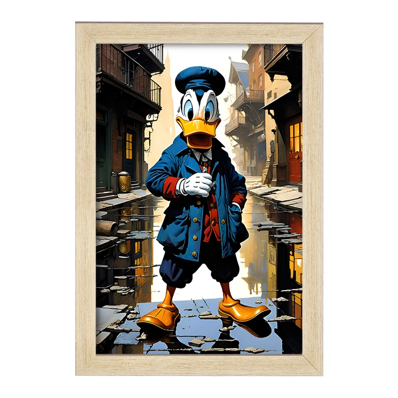 تابلو خندالو مدل دانلد داک (Donald Duck) کد F8486