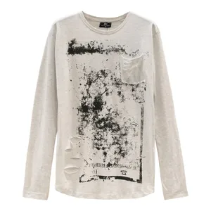 تی شرت آستین بلند مردانه اینساید مدل 4CPLN55