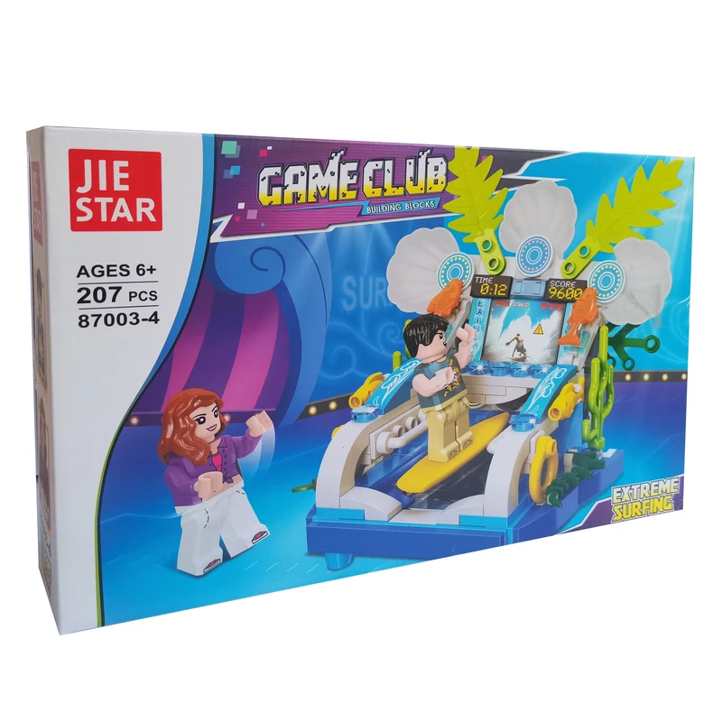 ساختنی 207 تکه ژی استار مدل شهر بازی