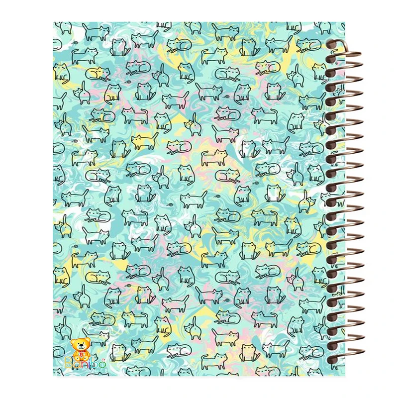 دفتر مشق 100 برگ بانیبو طرح  گربه ها کد 921