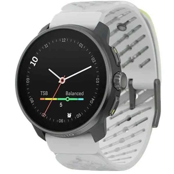 ساعت هوشمند 45 میلی متر سونتو مدل RACE S TITANIUM CANARY با بند سیلیکونی