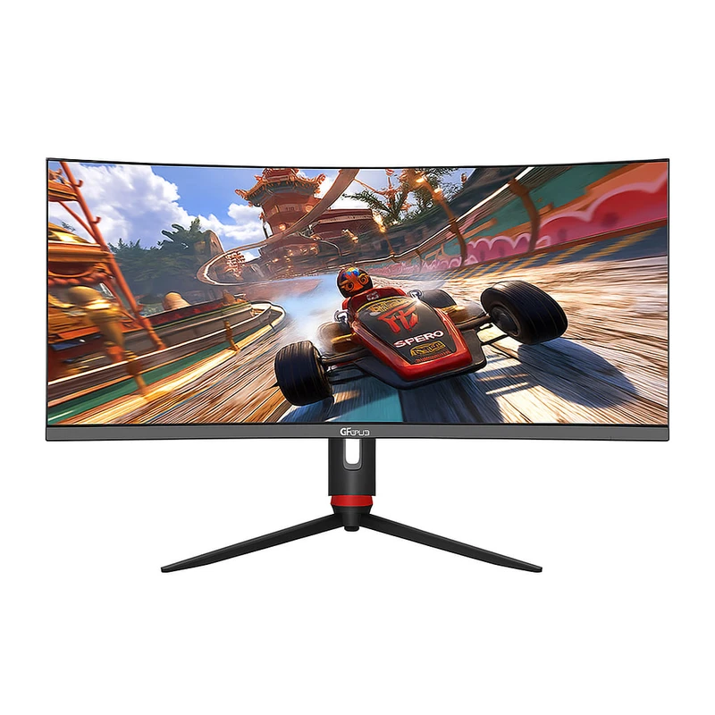 مانیتور خمیده گیمینگ 34 اینچ جی پلاس مدل GGM-K349QN