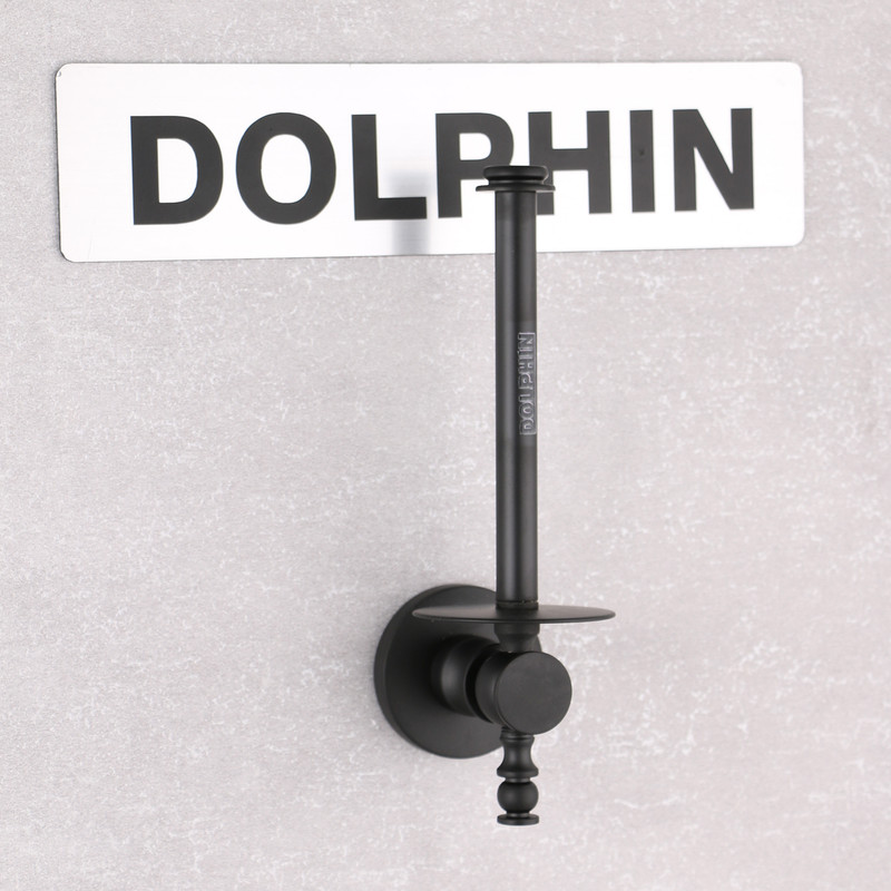 پایه رول دستمال کاغذی دلفین مدل رول کوتاه ایستاده JX-K-BL