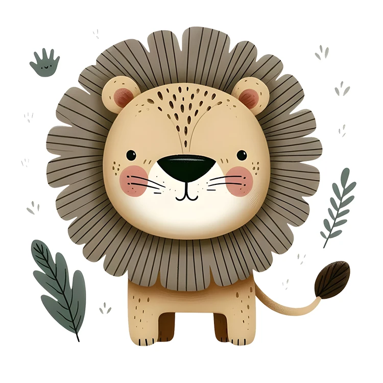 استیکر پارچه و لباس پاد آفرین مدل کارتونی کیوت فانتزی بامزه کد S3894