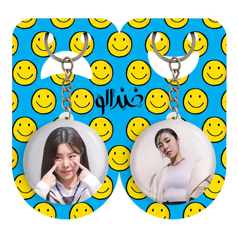 جاکلیدی خندالو مدل ویین گروه مامامو Mamamoo کد 1944019442 مجموعه 2 عددی