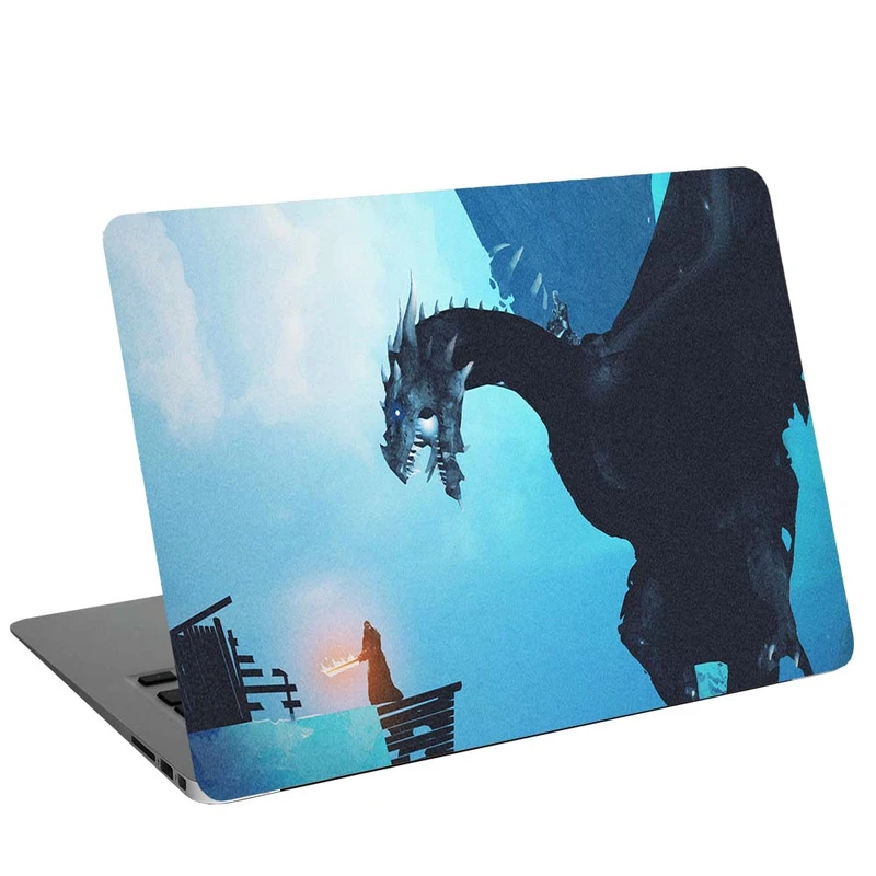 استیکر لپ تاپ مدل night king dragon G-2034 مناسب برای لپ تاپ 15.6 اینچ