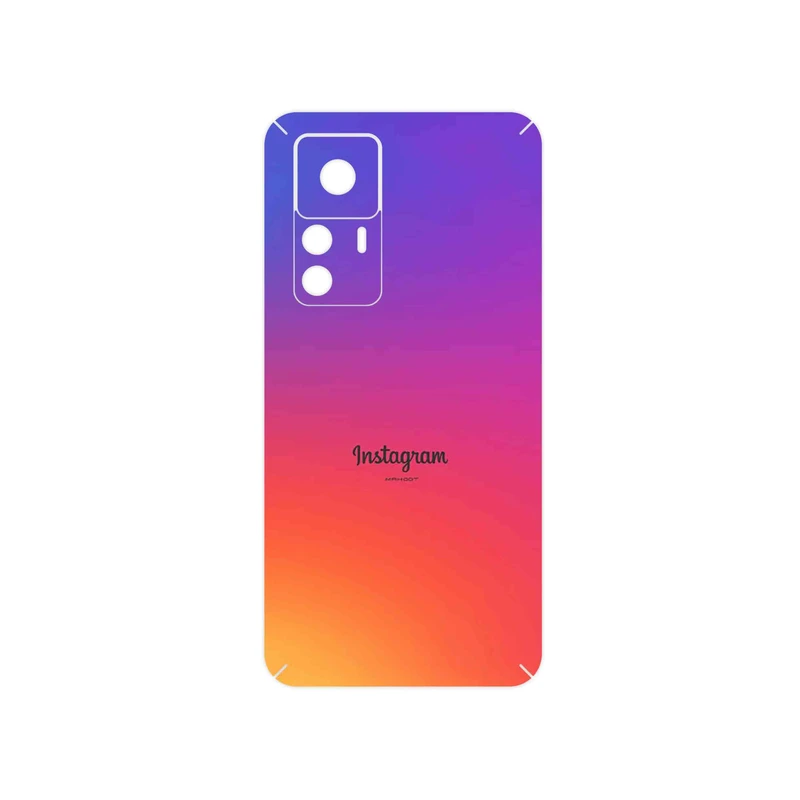 برچسب پوششی ماهوت مدل Instagram مناسب برای گوشی موبایل شیائومی 12T