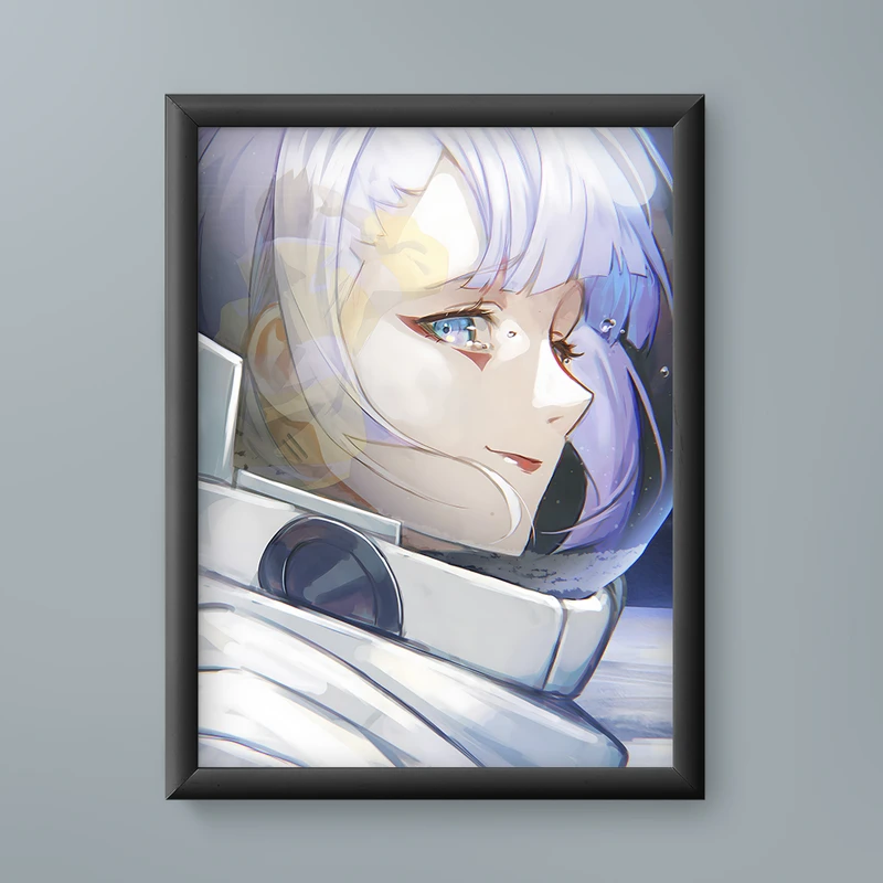 تابلو مدل انیمه لوسی دیوید سایبرپانک Lucy David Cyberpunk anime 15