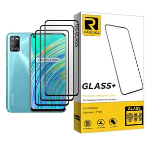 Randika Randika Glass MIX003 Screen Protector For Realme C17 Pack Of 3