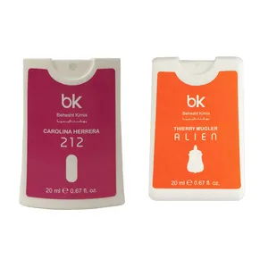 عطر جیبی بی کی مدل کارولینا و الین حجم 20 میلی لیتر مجموعه 2 عددی