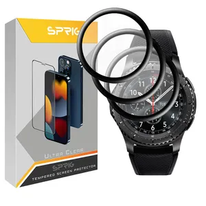محافظ صفحه نمایش نانو اسپریگ مدل Pmma-SPG مناسب برای ساعت هوشمند سامسونگ Galaxy Gear S3 بسته سه عددی