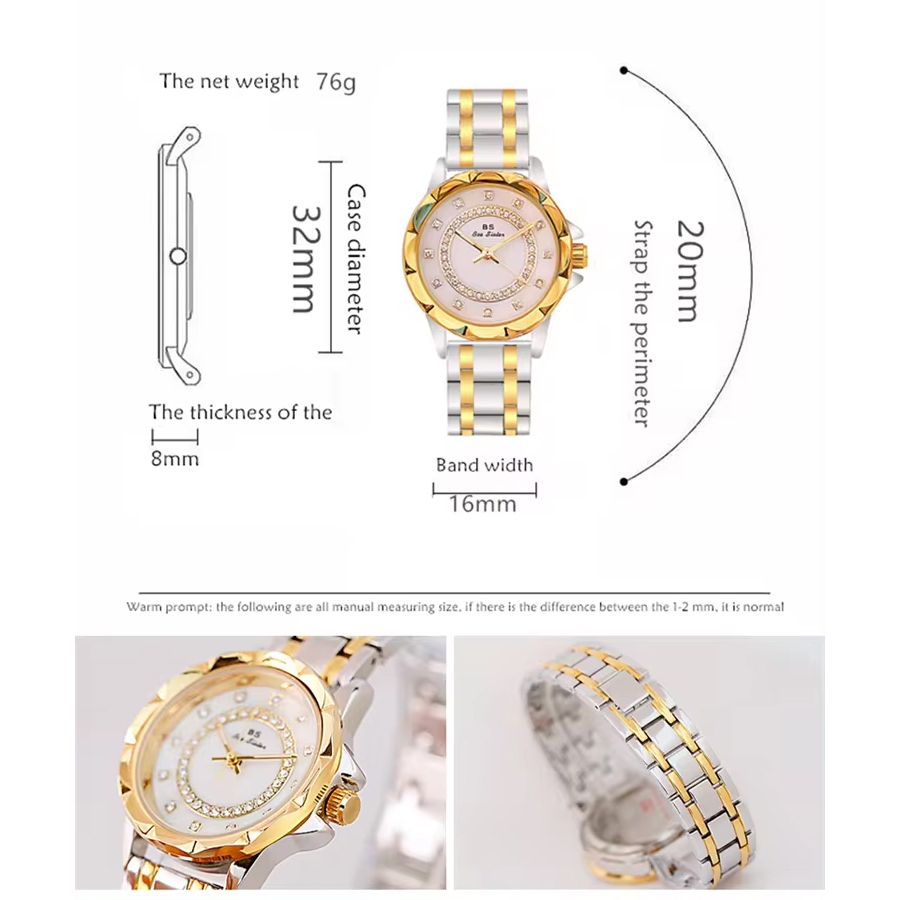 ساعت مچی عقربه ای زنانه کد B-S11 - - 5