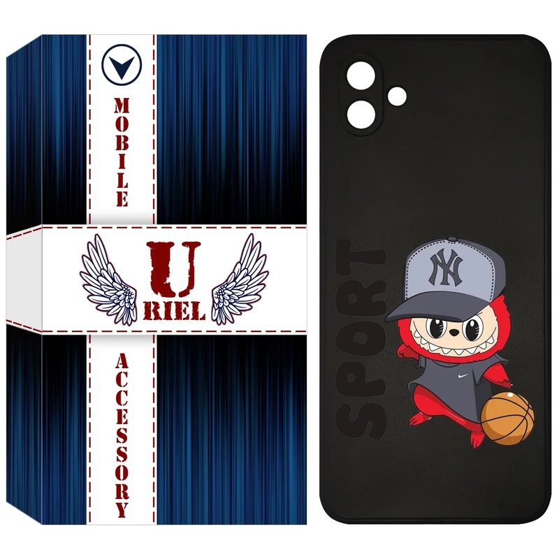 کاور یوریل قاب مدل KSH کد 148 طرح عروسک لبوبو مناسب برای گوشی موبایل سامسونگ Galaxy A05