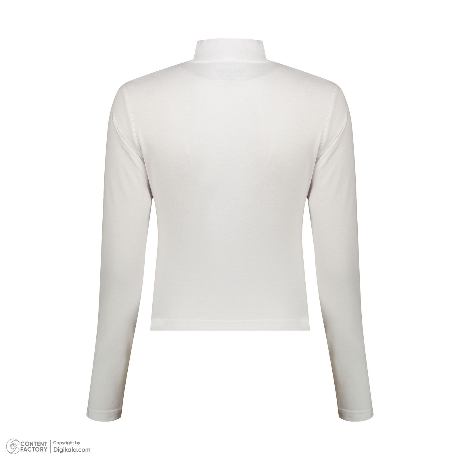 کراپ تیشرت آستین بلند زنانه کانتکس مدل 205 - - 4