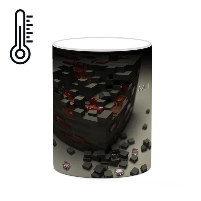 ماگ حرارتی کاکتی طرح ماینکرافت minecraft مدل mgh41606