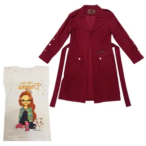 ست تونیک و مانتو دخترانه مدل 113