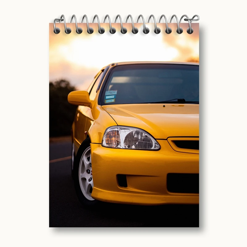 دفتر یادداشت 50 برگ خندالو مدل ماشین اسپرت Sport Car کد 28741