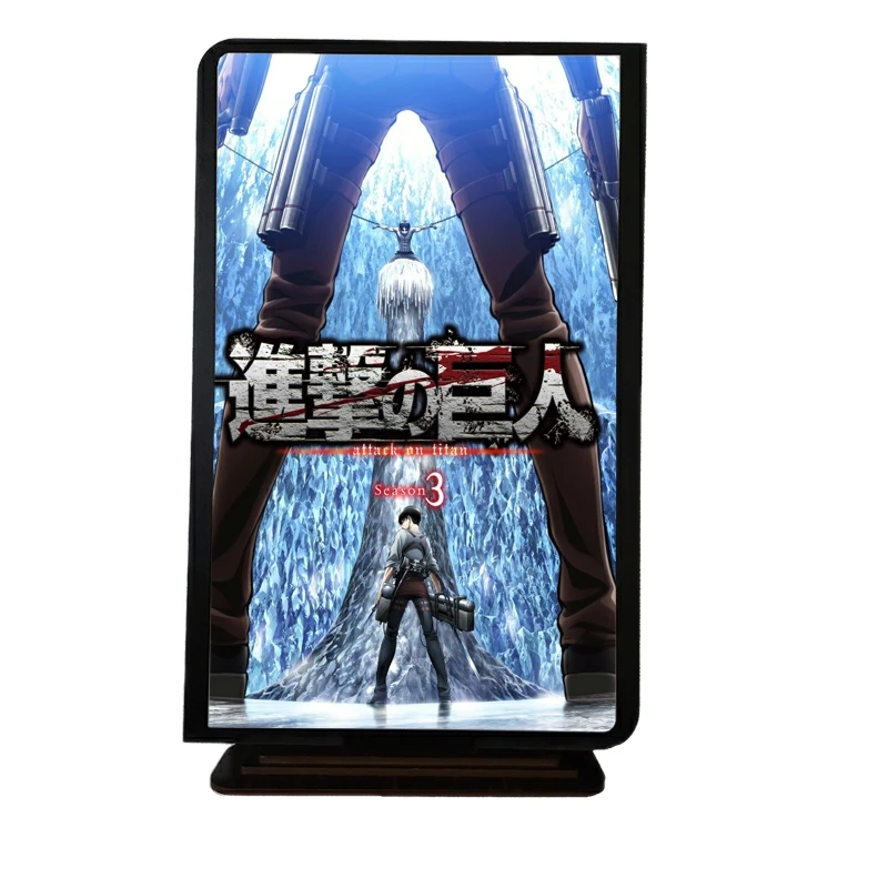 تابلو شاسی رومیزی طرح انیمه Attack on Titan