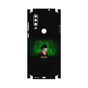 MAHOOT Le Fabuleux Destin dAmelie Poulain-FullSkin Cover Sticker for Motorola One Action