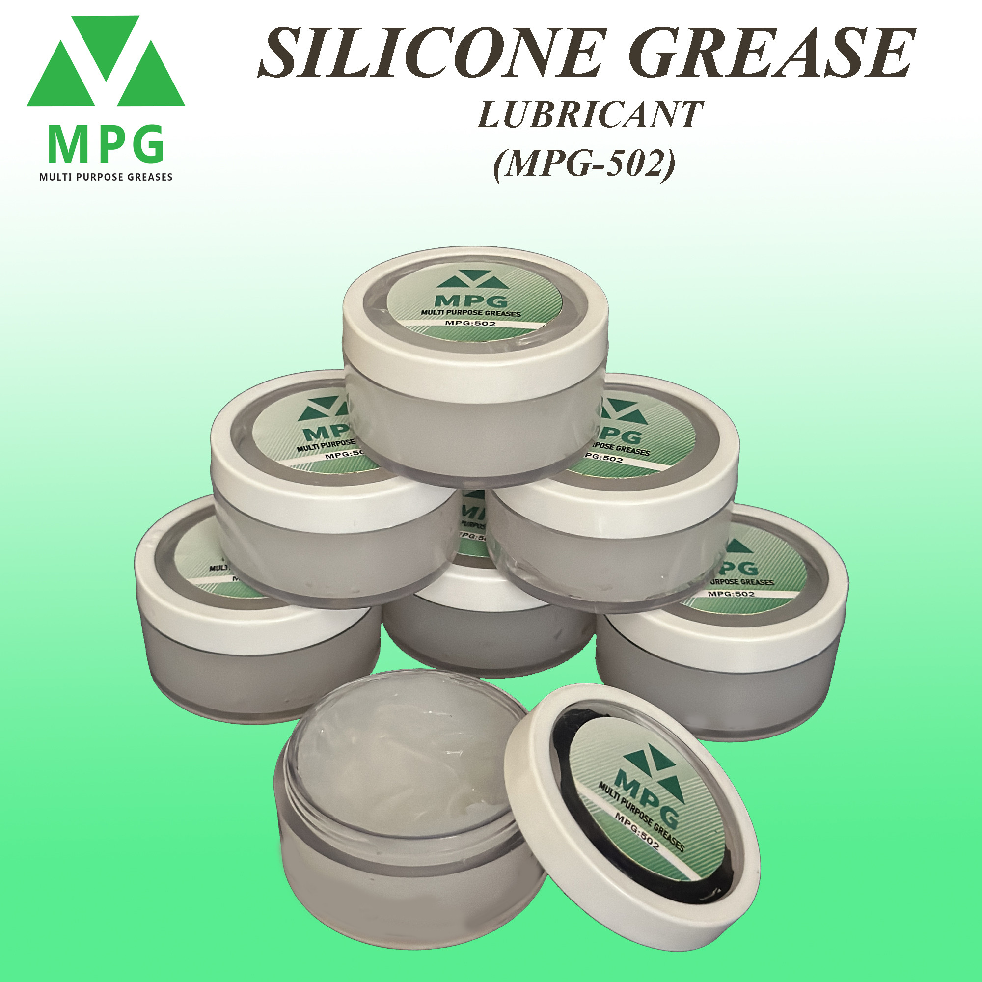 گریس سیلیکونی روانکار ام پی جی مدل MPG-502 وزن 25 گرم