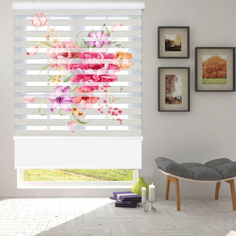 پرده زبرا زیو کد 3132 سایز 150x200 سانتی متر