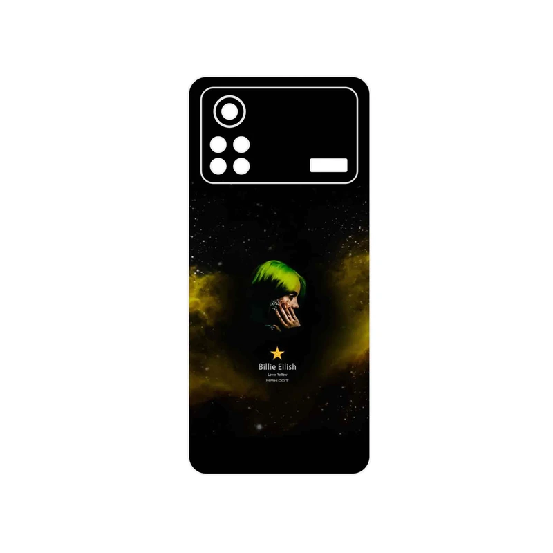 برچسب پوششی ماهوت مدل Billie Eilish مناسب برای گوشی موبایل شیائومی Poco X4 Pro 5G