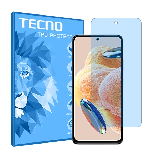محافظ صفحه نمایش آنتی بلو تکنو مدل HyBLU مناسب برای گوشی موبایل شیائومی Redmi Note 12 Pro 4G