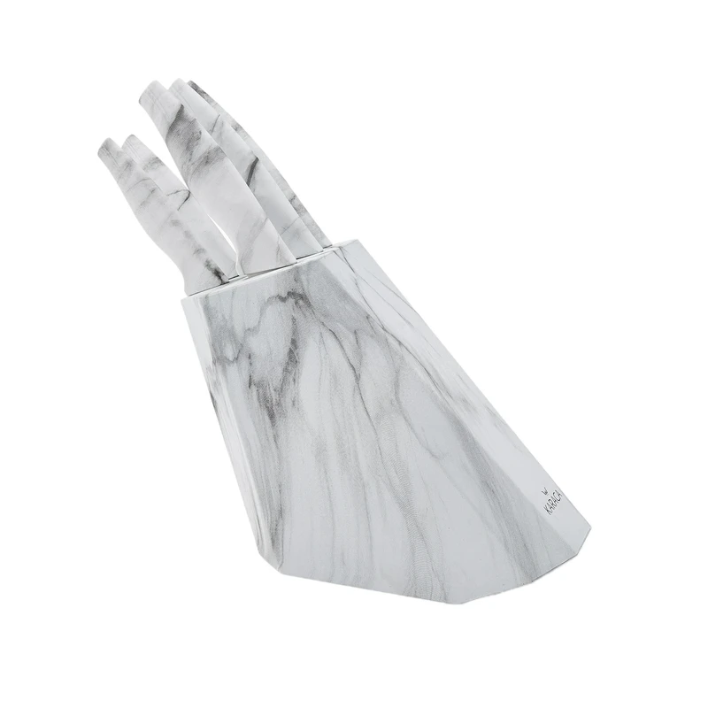 سرویس چاقو آشپزخانه 6 پارچه کاراجا مدل ماربل Karaca Bianco