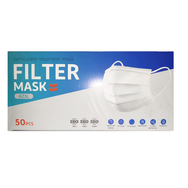 ماسک تنفسی آزاد فیلتر مدل AZ30 ماسک تنفسی آزاد فیلتر مدل AZ30