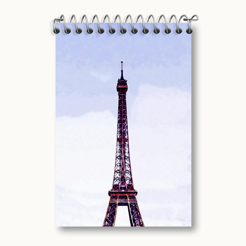 دفتر یادداشت 50 برگ خندالو مدل برج ایفل کد F1812