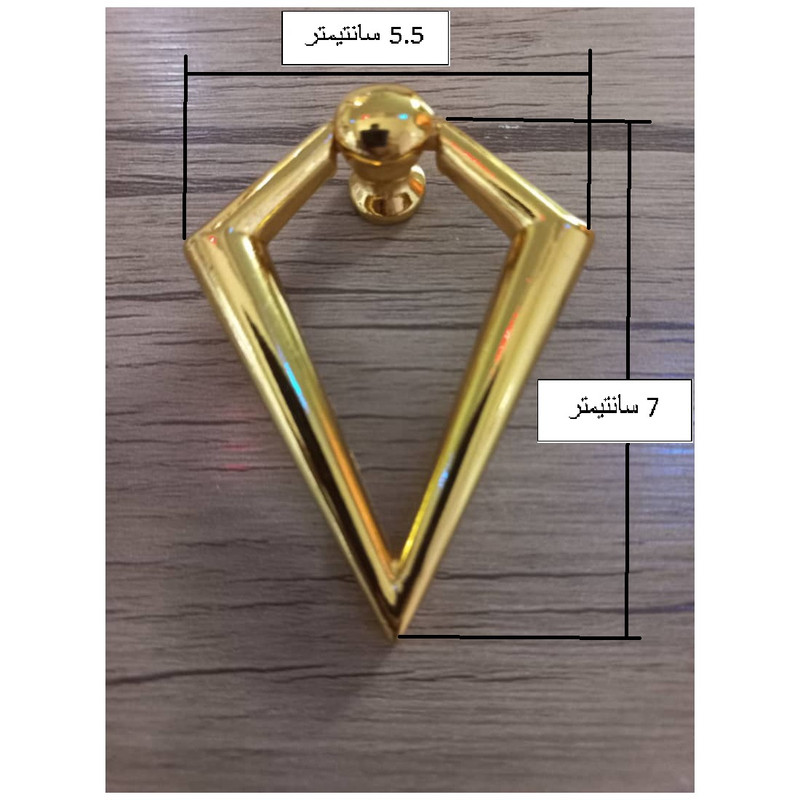 دستگیره کابینت مدل AS بسته 3عددی دستگیره کابینت مدل AS بسته 3عددی