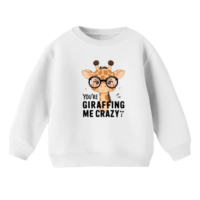 سویشرت بچگانه مدل زرافه عینکی 