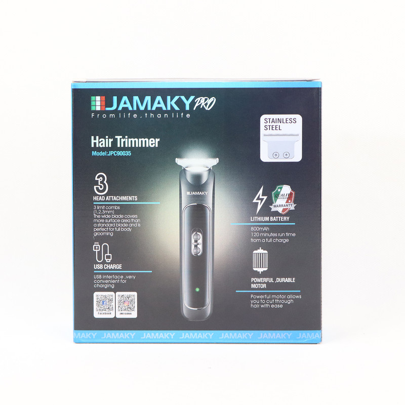 ماشین اصلاح موی سر و صورت شارژی جاماکی مدل JPC90035