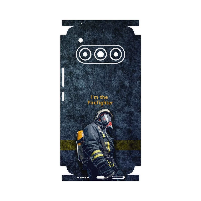 برچسب پوششی ماهوت مدل Firefighter-FullSkin مناسب برای گوشی موبایل داریا Bond II Lite 5G
