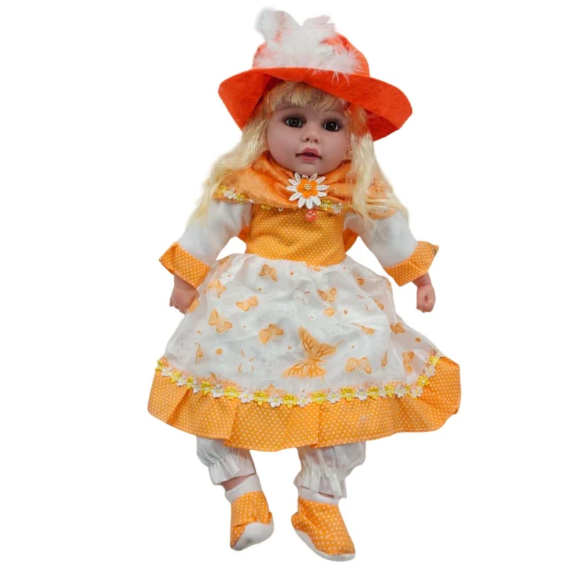 عروسک ناب سل مدل موزیکال دامن چین دار ارتفاع 60 سانتی متر