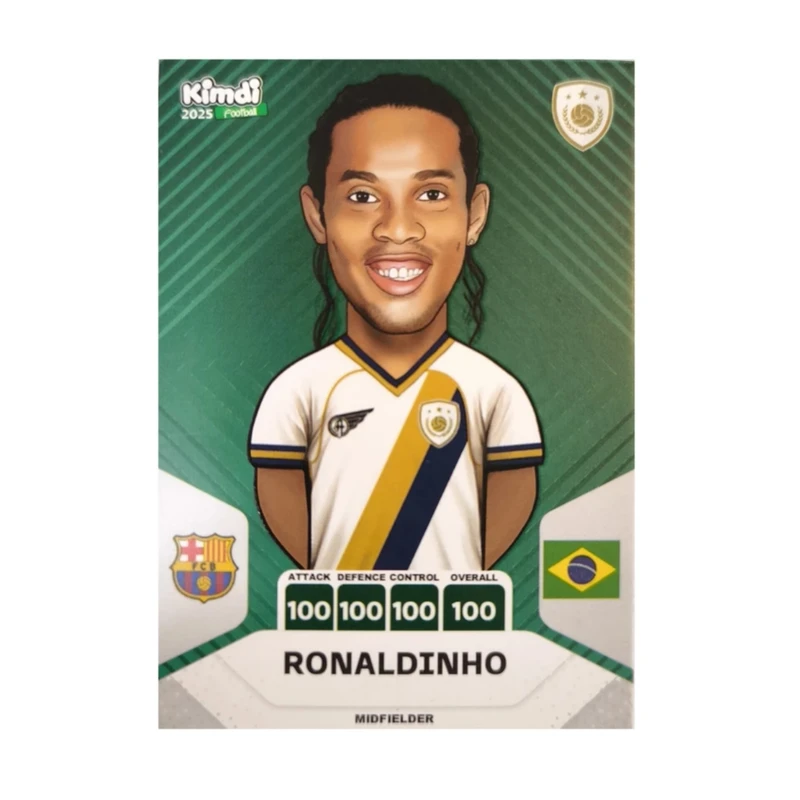 اسباب بازی شانسی کیمدی مدل توپ طلا رونالدینهو 2025 پریمیوم