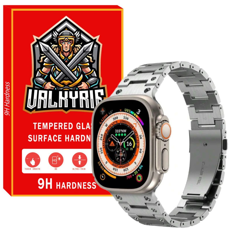 بند والکری مدل Link Bracelet Strap مناسب برای اپل واچ سری 9 سایز 45 میلی متری