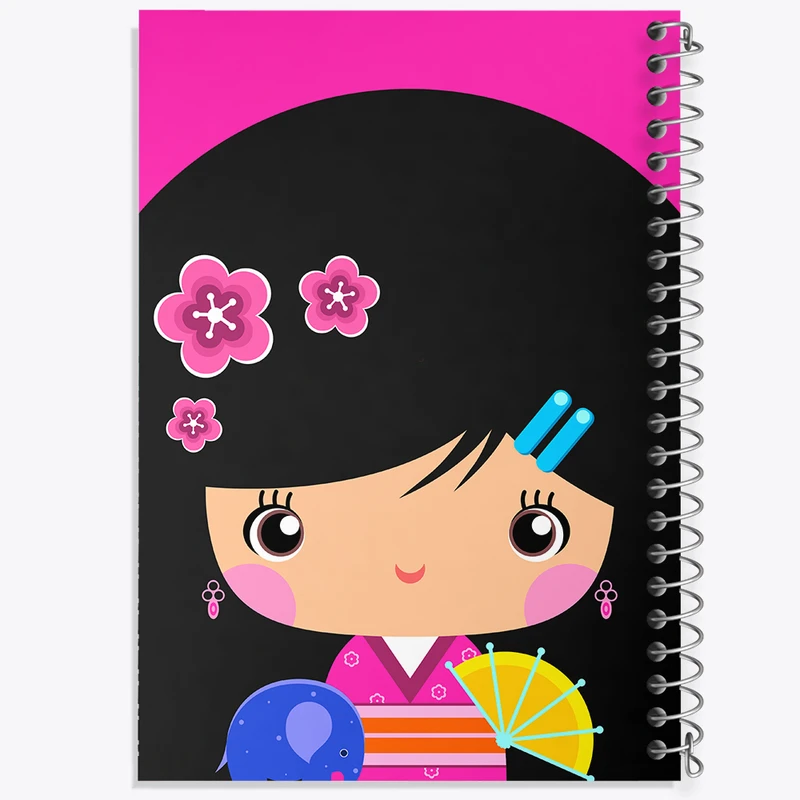 دفتر لیست خرید 50 برگ خندالو طرح دختر کیوت کد N1033