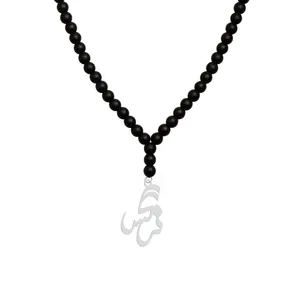 گردنبند نقره زنانه هایکا مدل نرگس n.ha1 - 486