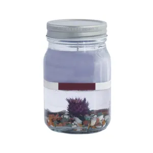 شمع دست ساز مدل لوندر کد 0545