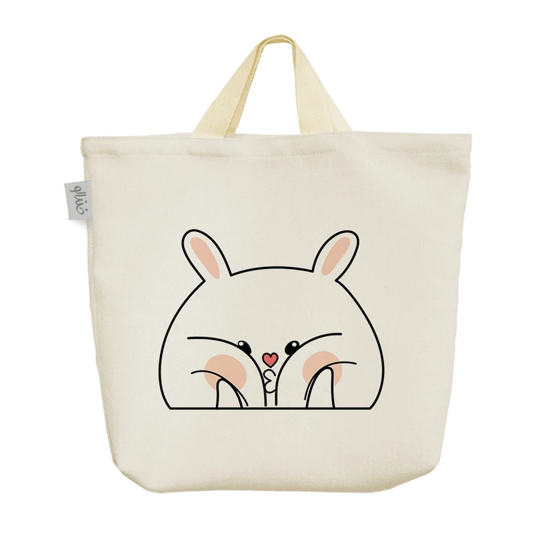 ساک خرید خندالو مدل استیکر بامزه کد H1381