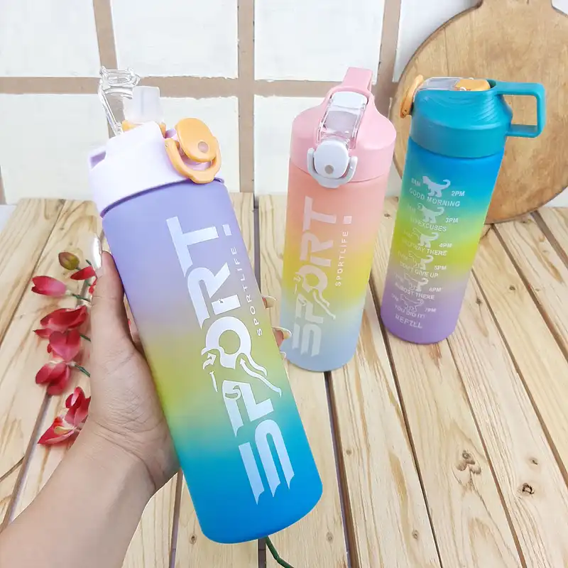 قمقمه دوچرخه رفیل مدل پاستیلی کد 02 گنجایش 1 لیتر