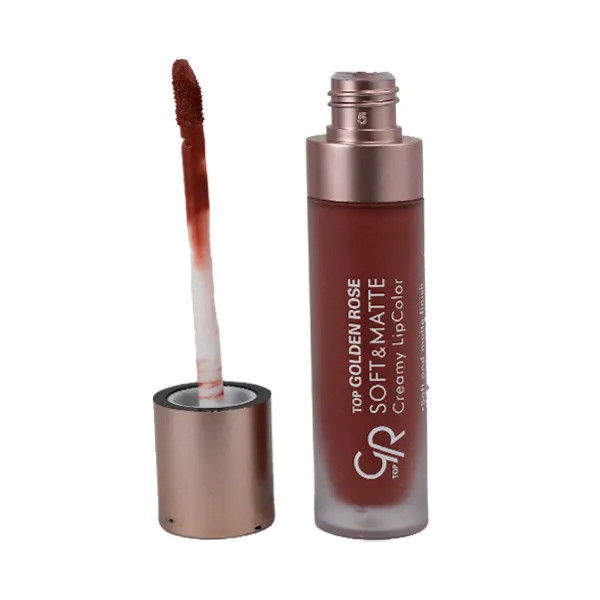 رژ لب مایع گلدن رز مدل soft matte شماره 114 رژ لب مایع گلدن رز مدل soft matte شماره 114